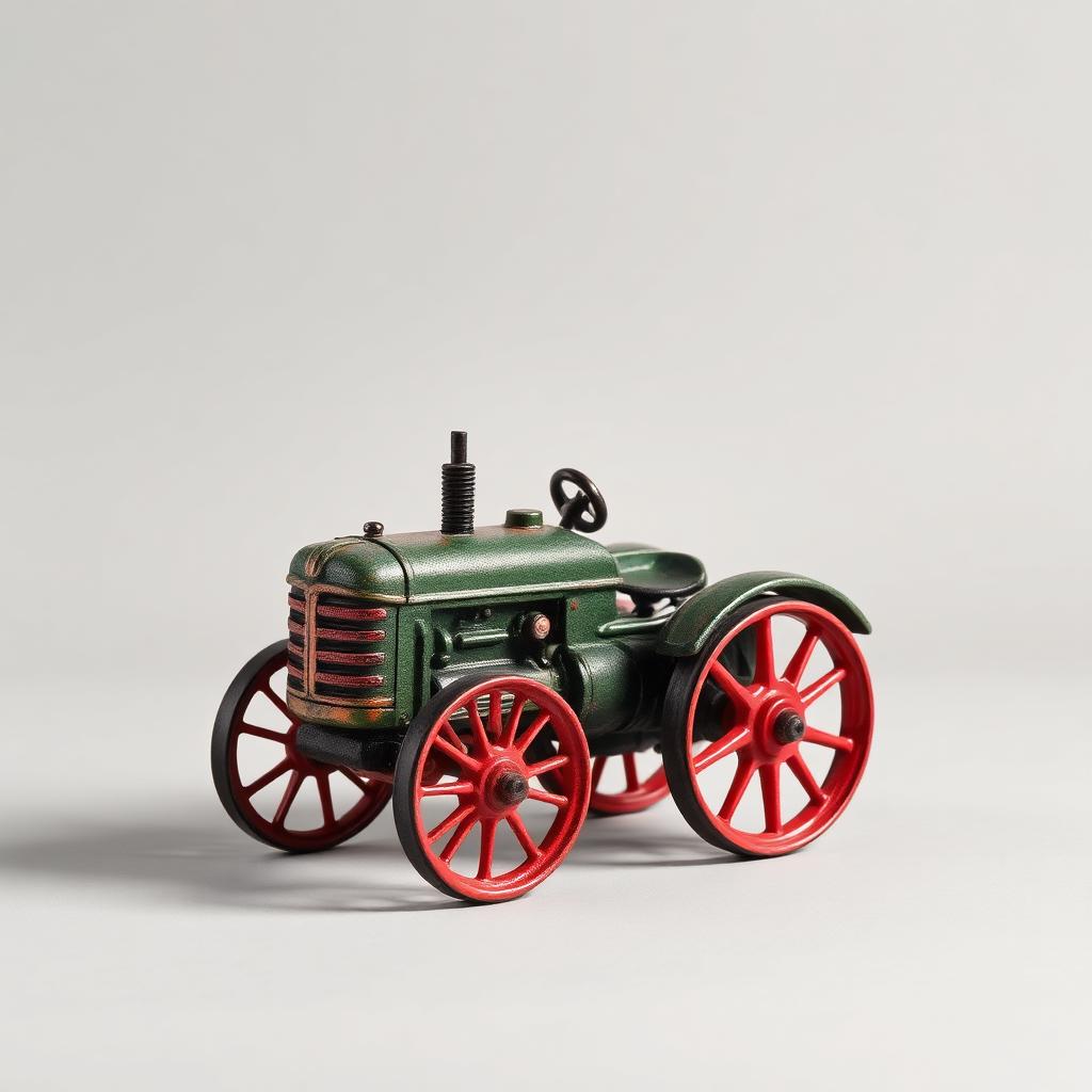 Cast Iron Toy Tractor